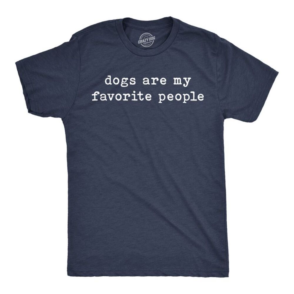 Mens Funny T Shirts Dogs Are My Favorite People Sarcastic Tee For Men